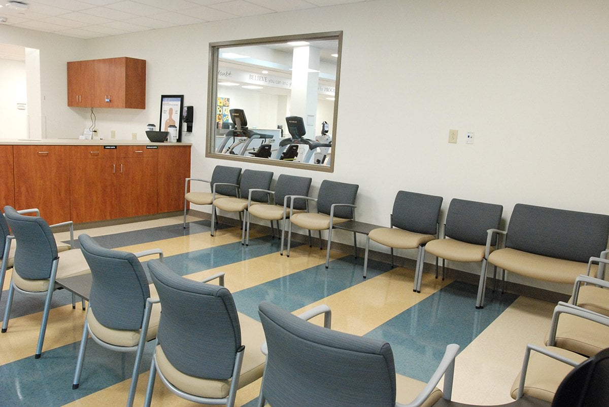 Cardiopulmonary Rehabilitation Waiting Area