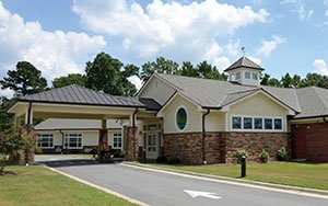 Hospice House Entrance