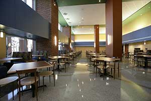 Food service cateria for visitors.