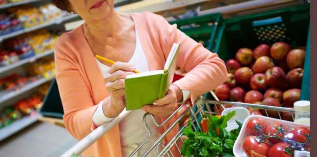 Grocery shopping cart