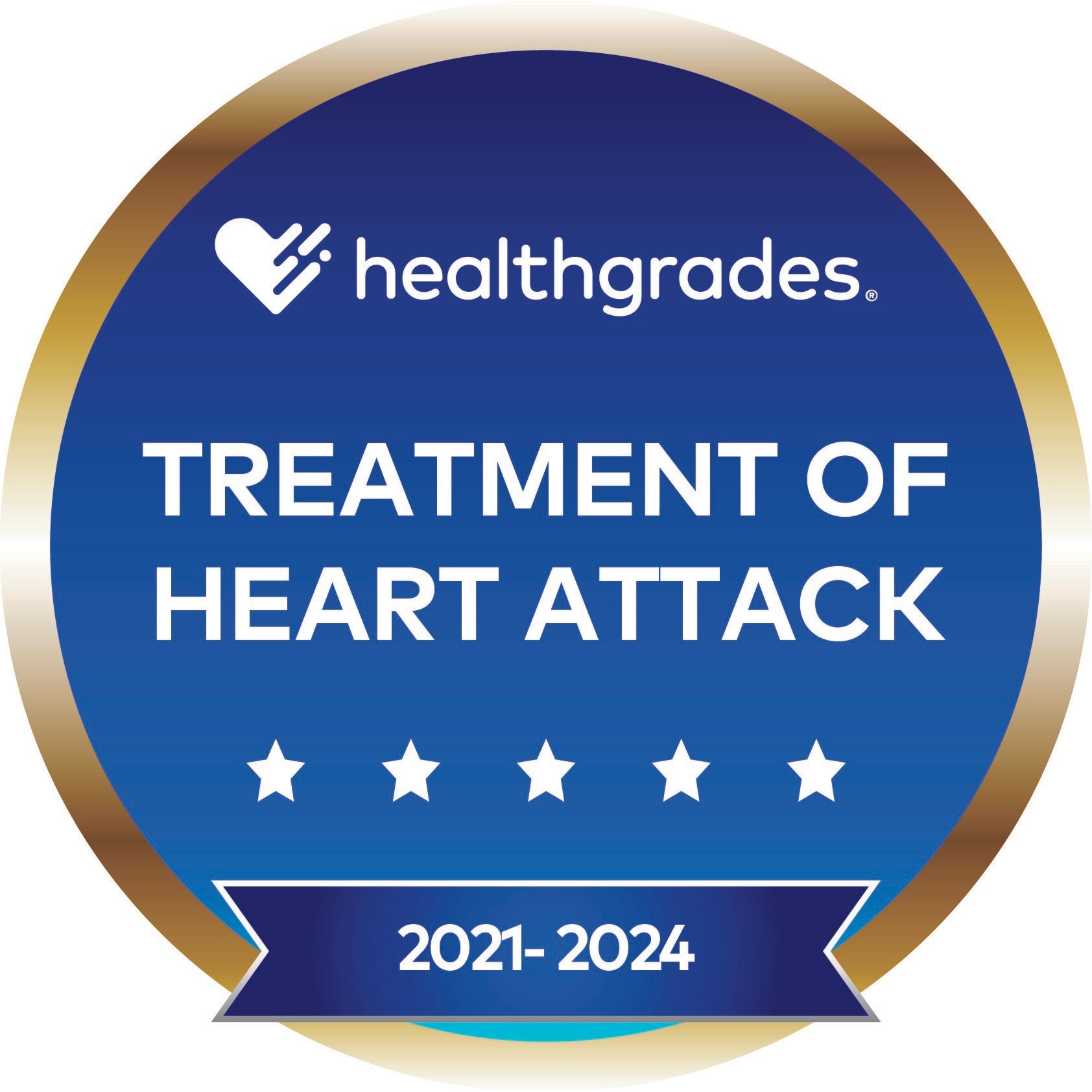 Healthgrades Heart Attack Treatment Award Seal