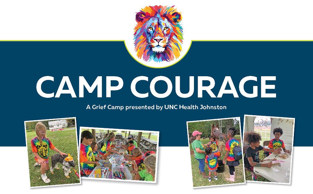 Camp Courage- A Grief Camp presented by UNC Health Johnston